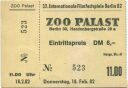 Berlin - 32. Internationale Filmfestspiele Berlin 1982 - Eintrittskarte