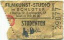 Berlin - Filmkunst-Studio im Schlüter - Schlüterstr. 17 - Kinokarte