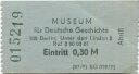 DDR - Berlin Museum f&uuml;r Deutsche Geschichte - Berlin Unter den Linden 2 - Eintrittskarte