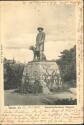 Postkarte - Berlin - Denkmal Bismarck in Halensee