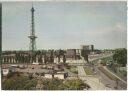 Postkarte - Berlin - Messegelände mit Funkturm