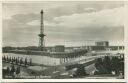 Berlin - Ausstellungshallen am Funkturm - Strassenbahn - Foto-AK