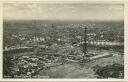 Berlin - Messe-Gelände und Funkturm - Fliegeraufnahme - Foto-AK