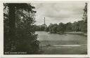 Berlin - Lietzensee mit Funkturm - Foto-AK 50er Jahre