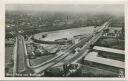 Berlin - Avus vom Funkturm -  Foto-AK 1951