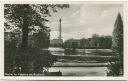 Berlin der Lietzensee mit Funkturm - Foto-AK