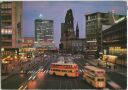 Postkarte - Berlin - Europa-Center - Bus