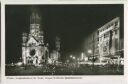 Kaiser Wilhelm Gedächtniskirche - Marmorhaus - Foto-Ansichtskarte