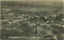 Berlin - Ausstellungshallen mit Funkturm vom Flugzeug aus - Luftbild - Foto-AK