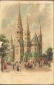 Berlin - Kaiser Wilhelm-Gedächtnis-Kirche - Künstlerkarte