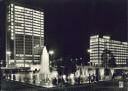 Berlin - Ernst-Reuter Platz bei Nacht - Foto-AK Grossformat