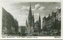 Berlin - Tauentzienstrasse und Kaiser-Wilhelm-Gedächtniskirche - Foto-AK