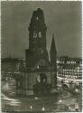 Postkarte - Berlin - Gedächtniskirche - Nacht