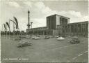 Berlin - Charlottenburg - Messehallen am Funkturm - Foto-AK Grossformat