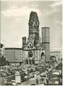 Berlin - Kaiser-Wilhelm-Gedächtniskirche  - Kurfürstendamm - Foto-AK