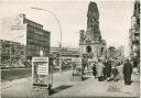 Berlin - Kurfürstendamm mit Gedächtniskirche - Foto-AK