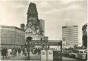 Berlin - Kurfürstendamm - Kaiser Wilhelm Gedächtniskirche - Europa Center - Foto-AK