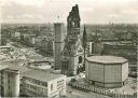 Berlin - Kaiser Wilhelm Gedächtniskirche - noch ohne Europacenter - Foto-AK