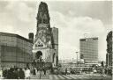 Berlin - Gedächtniskirche mit Europa Center - Foto-AK