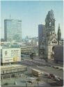 Berlin - Gedächtniskirche - Europa-Center - AK Grossformat