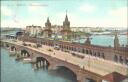 Postkarte - Berlin - Oberbaumbrücke