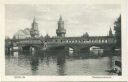 Postkarte - Berlin - Friedrichshain - Oberbaumbrücke