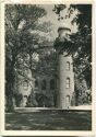 Pfaueninsel - Turmfront des Schlosses - Foto-Ansichtskarte