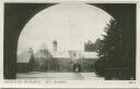 Berlin - Jagdschloss Grunewald - Hof und Durckblick - Foto-AK