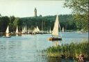 Fotokarte - Berlin - Havel mit Grunewaldturm