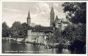 Ansichtskarte - Berlin - Köpenick - Blick auf Rathaus und Kirche