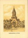 Postkarte - Berlin - Passionskirche zu Berlin - Zeichnung von Klein-Lindström Berlin