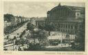 Postkarte - Berlin - Askanischer Platz mit Anhalter Bahnhof