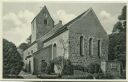 Postkarte - Berlin-Mahlsdorf - Kirche - Heldendenkmal