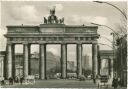 Berlin - Brandenburger Tor - Sektorengrenze - Foto-AK Grossformat