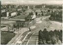 Brandenburger Tor mit Grenzmauer - Foto-Ansichtskarte