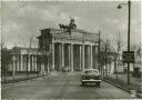 Berlin - Brandenburger Tor noch ohne Mauer - Foto-AK