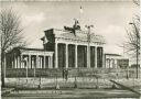 Berlin - Brandenburger Tor nach dem 13. Aug. 1961 - Foto-AK Grossformat