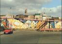 Postkarte - Berlin - Mauer an der Luckauer Strasse