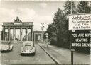 Berlin - Brandenburger Tor - Foto-Ansichtskarte