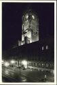 Ansichtskarte - Berlin-Mitte - Rathaus bei Nacht 30er Jahre