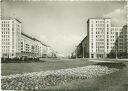 Berlin-Mitte - Stalinallee (Frankfurter Allee) - Foto-AK Grossformat