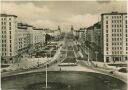 Berlin-Mitte - Stalinallee - Blick nach Osten - Foto-AK