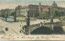 Postkarte - Berlin - Kaiser Wilhelm Brücke - Schloss