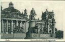 Ansichtskarte - Berlin-Mitte - Reichstagsgebäude - Bismarckdenkmal