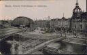 Postkarte - Berlin - Bahnhof Friedrichstrasse mit Schlütersteg