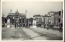 Foto-AK - Brandenburger Tor im Festschmuck