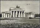 Berlin - Brandenburger Tor - Foto-AK Grossformat 50er Jahre