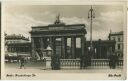 Postkarte - Berlin - Brandenburger Tor - Bus