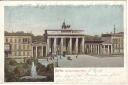 Ansichtskarte - Berlin-Mitte - Brandenburger Tor