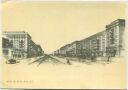 Postkarte - Berlin-Mitte - Stalinallee - Nationales Aufbauprogramm